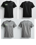 KRY Pocket Logo black or grey Cotton T-shirt